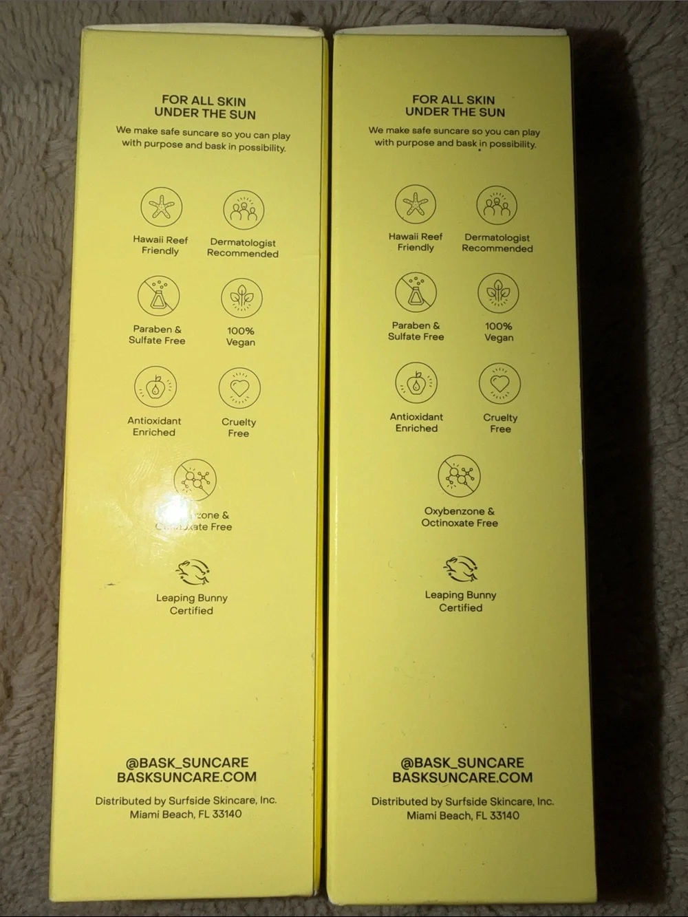 LOT OF 2: Bask Suncare SPF 30 Sheer Moisturizing Sunscreen Lotion NIB